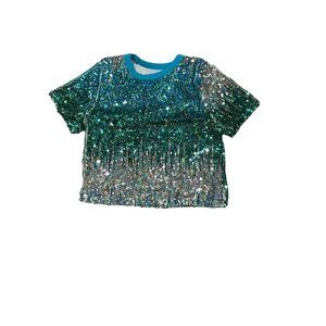 Weissman Costumes Glittery Dance Shirt